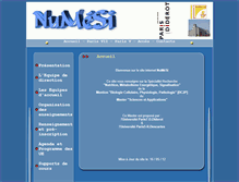 Tablet Screenshot of numesi.com